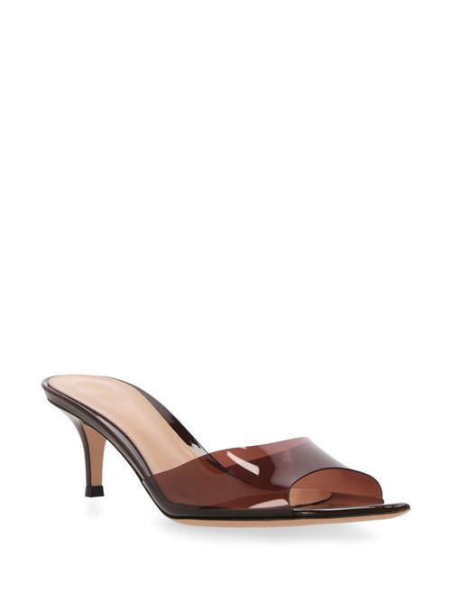 Sandalo aperto color marrone caffè Gianvito Rossi | G1512055RICGSVBROWN